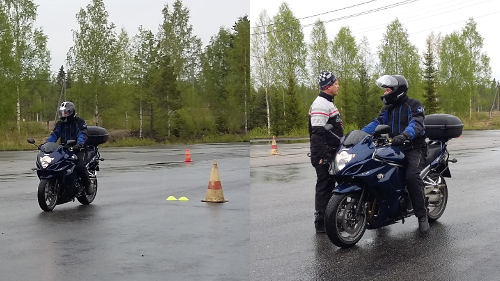 Suoritus ja kouluttajan palaute